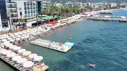 Marmaris sahillerinde yaz sezonu resmen başladı