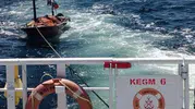 Çanakkale Boğazı'nda mahsur kalan teknedeki kişi kurtarıldı