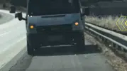 Gaziantep otoyolunda ters yöne giren sürücüye ağır fatura