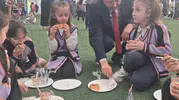 Çıldır İlkokulu’nda veliler ve öğrenciler tatlı şenliğinde buluştu