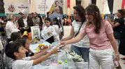 Zonguldaklı çocuklar kendi kitaplarını yazıp imza günü düzenledi