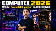 MSI yeni nesil OLED monitörlerini tanıttı