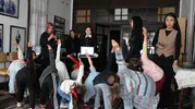 Bor kütüphanesi üniversitelilerle yeniden hayat buldu