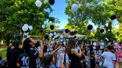 Düzceli Beşiktaşlılar karne sevincini şenlikle kutladı