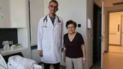 80 yaşındaki hastaya neştersiz kalp müdahalesi