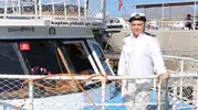 Van Gölü'nün dümeninde artık bir kadın var