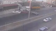 Silifke’de kontrolden çıkan TIR park halindeki araçlara daldı