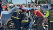 Darıca’da trafik terörü üç kişiyi hastanelik etti