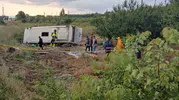 Isparta’daki tur midibüsü faciasında 5 kişi hayatını kaybetti