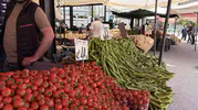 Kayseri pazarında fiyatlar eridi