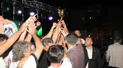 Üzümlüspor’un Bölgesel Amatör Lig sevinci meydanlara taştı