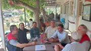 Köşk çiftçisi tarladaki sorunları uzmanlarla konuştu