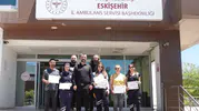 Eskişehir’de hayat kurtaran sağlık ekiplerine ödül