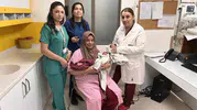 Kahramanmaraşlı çiftin on yıllık bekleyişi üçüzlerle son buldu