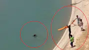 Batman'da sulama kanalında ölümden döndüler