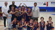 Sivaslı minik basketbolcuların şampiyonluk heyecanı