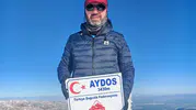 Konyalı ve misafir dağcılar Aydos zirvesinde buluştu