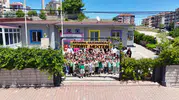 Kayseri'deki bu anaokulunda çocuklar doğayla iç içe büyüyor