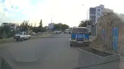 Siverek’te bisikletli çocuğa çarpma anı kamerada