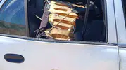 Gönen yolunda araç savruldu beş kişi yaralandı