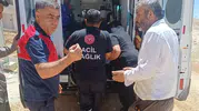 Besni’de inşaat işçisi yüksekten düşerek ağır yaralandı