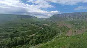 Kars Dereiçi Kanyonu modern bir turizm merkezine dönüşüyor