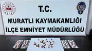 Muratlı polisinden uyuşturucu ve silaha geçit yok