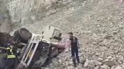 Erzurum’da kontrolden çıkan tır dehşeti 1 ölü 2 yaralı