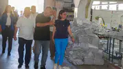Uşak belediye yönetimi Dokumacılar Sitesi esnafıyla bir araya geldi