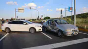 Nevşehir’de kavşakta zincirleme kaza 2 kişi yaralandı