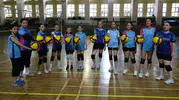 Trabzonlu minik voleybolculardan milli takıma gol sevinçli destek
