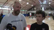 EuroLeague yıldızı Milaknis Ankara’da parkeye indi