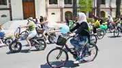 Manisalılar daha yeşil bir gelecek için pedal çevirdi