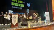 Kahtalı öğrenciler edebiyatla sahneye çıktı