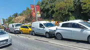 Bodrum trafiğinde zincirleme kaza beş aracı birbirine kattı