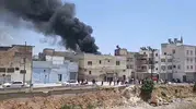 Şanlıurfa’da depo yangını mahalleliyi sokağa döktü