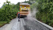 Ordu’nun köylerinde tozlu yollar asfaltla değişiyor