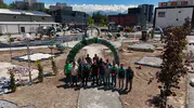 Kayseri'de yağmur suyunu altına çeviren park inşa ediliyor