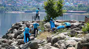 Sapanca Gölü'nde büyük temizlik operasyonu