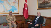 Bakan Güler Irak askeri ataşesiyle görüştü