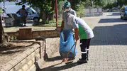 Nazilli parklarında yaz temizliği mesaisi başladı