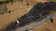 Tekirdağ'da tarım arazisinde yangın paniği