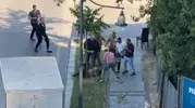 İstanbul sokaklarında şiddet dolu anlar