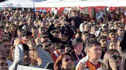 Yalovalılar milli maç için meydanlara akın etti