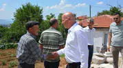 Babadağ Belediye Başkanı sahadaki çalışmaları yakından takip ediyor