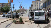 Cizre’de zincirleme kaza caddeyi karıştırdı