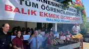 Beylikdüzü’nde karnesini getiren öğrenciye balık ekmek bedava