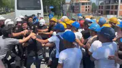 Madenciler üç aylık maaşları için Tekirdağ yoluna düştü
