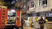 Kayseri'de apartman dairesinde korkutan yangın