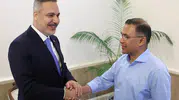 Dışişleri Bakanı Hakan Fidan Bangladeş yönetiminin zirvesiyle bir araya geldi
